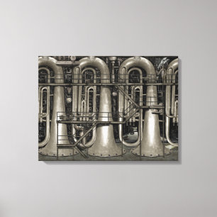 Toile Usine de musique