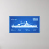 USS Arizona - Plan de plan d'expédition ABD