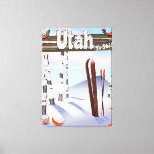 Toile Utah pour skier !