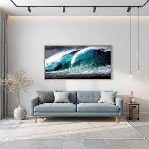 Toile Vague colossale