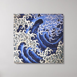 Toile Vague Masculine. Katsushika Hokusai