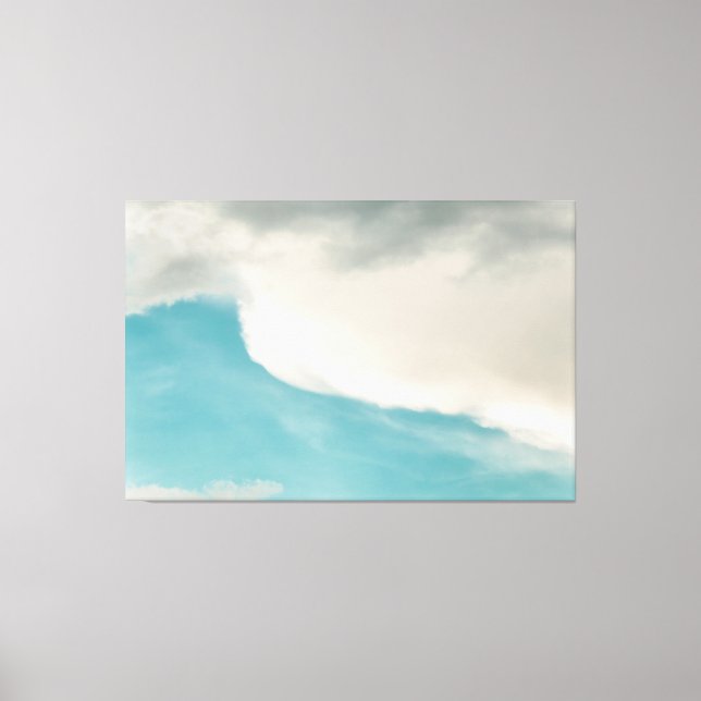 Toile vagues dans tous les sens (Recto)