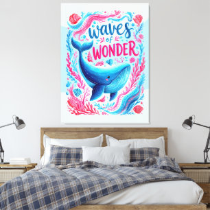 Toile Vagues de Merveilles