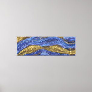 Toile Vagues fracturées du paysage marin Abstrait 14