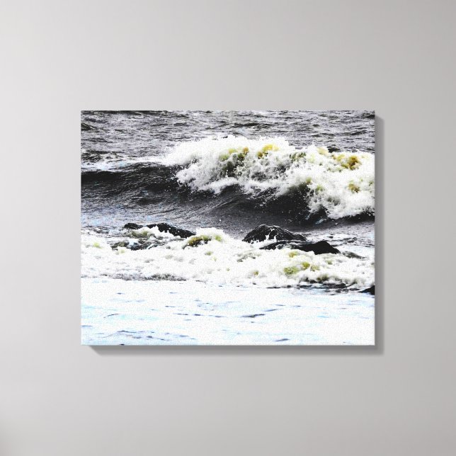 Toile Vagues se brisant (Recto)
