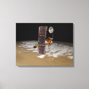 Toile Vaisseau spatial d'odyssée de Mars