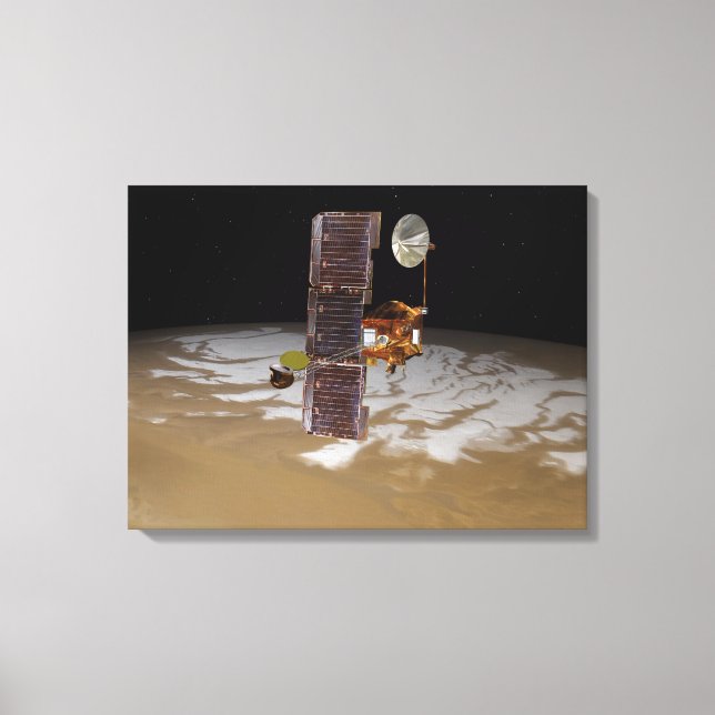Toile vaisseau spatial Mars Odyssey (Recto)