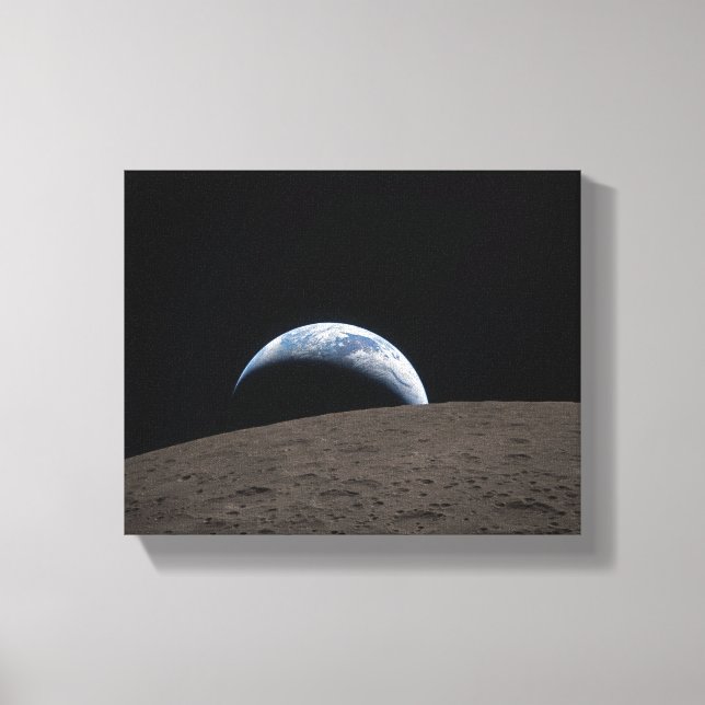 Toile Vaisseau spatial Orion Earthset Mission Artemis Lu (Recto)