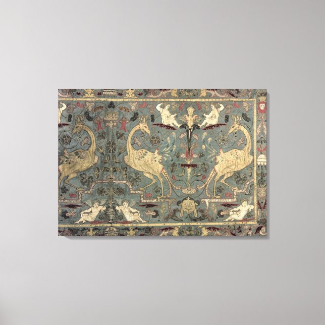 Toile Valance of Renaissance design, 17th century (silk) (Recto)