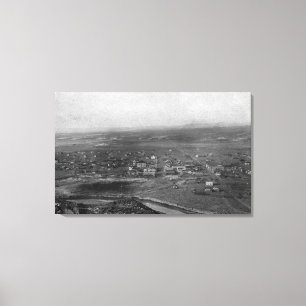 Toile Vale, vue d'oeil d'oiseaux de l'Orégon de