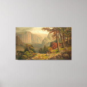 Toile Vallée la Californie 1887 de Yosemite