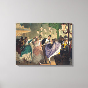 Toile Valse à BAL Mabille