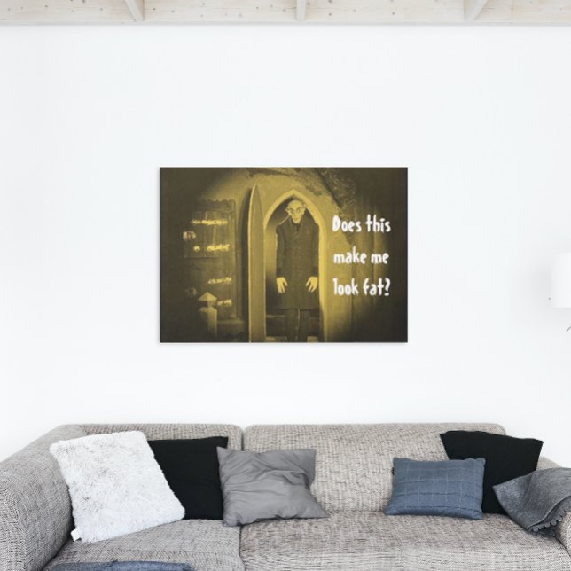 Toile Vampire Ancien Horreur Nosferatu Jaune (Créateur téléchargé)