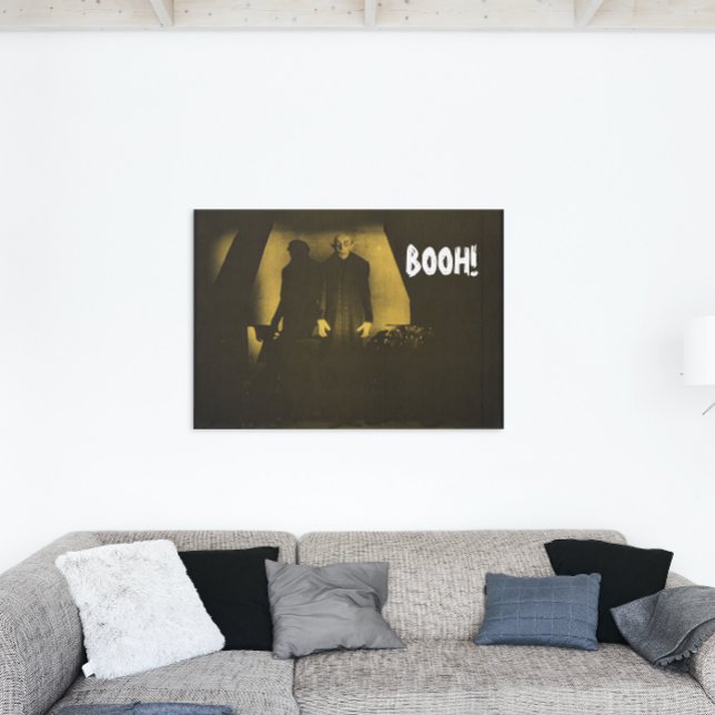 Toile Vampire d'horreur Nosferatu Jaune Booh (Créateur téléchargé)