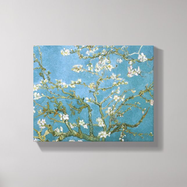 Toile Van Gogh Art Art Art Aramier en fleurs (Recto)
