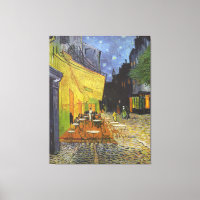Van Gogh; Café Terrasse le soir, Art Vintage