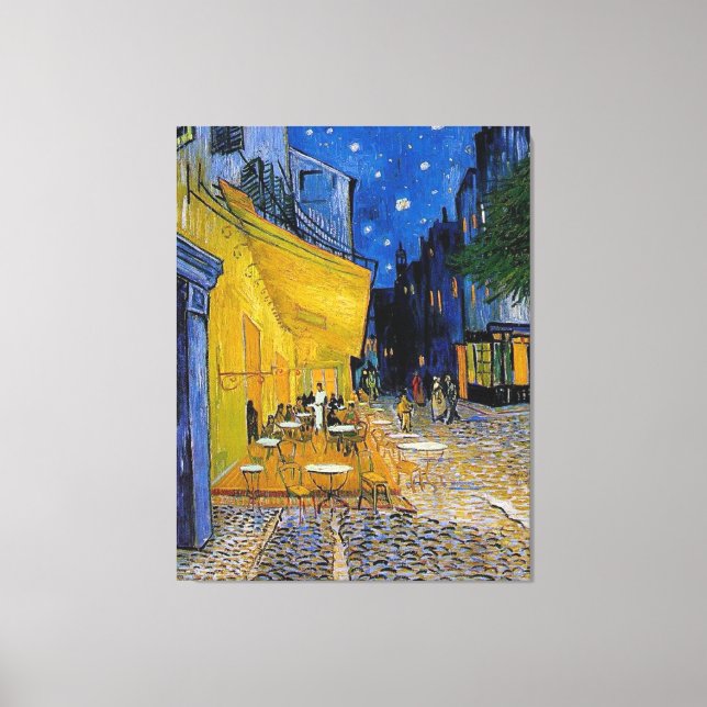 Toile Van Gogh - Le Café Terrasse (Recto)