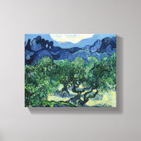 Van Gogh Les Oliviers Paysage Peinture