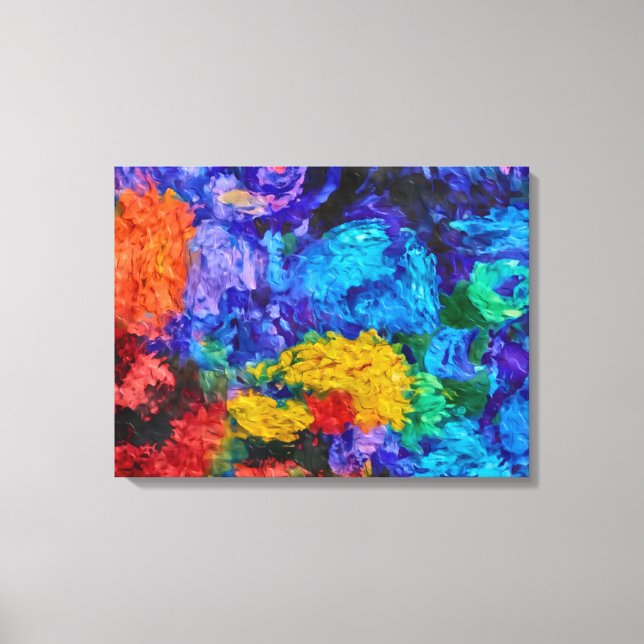 Toile Van Gogh Monet Style Peinture murale (Recto)