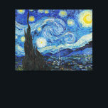 Toile Van Gogh - Nuit étoilée<br><div class="desc">La célèbre oeuvre de Vincent van Gogh,  Starry Night.</div>