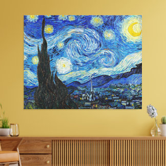 Toile Van Gogh - Nuit étoilée
