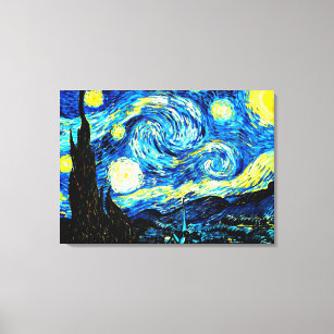 Toile Van Gogh - Nuit étoilée