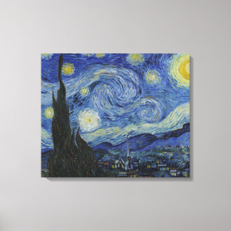 Toile Van Gogh, Nuit étoilée