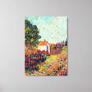 Toile Van Gogh - Paysage, célèbre peinture d'art