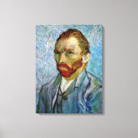 Van Gogh Self Portrait Wrapped Canvas