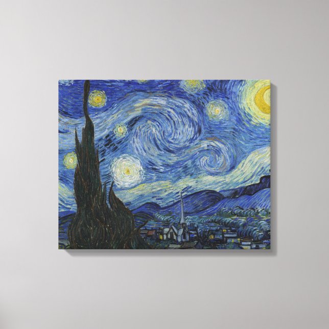 Toile Van Gogh, Starry Nigh (Recto)