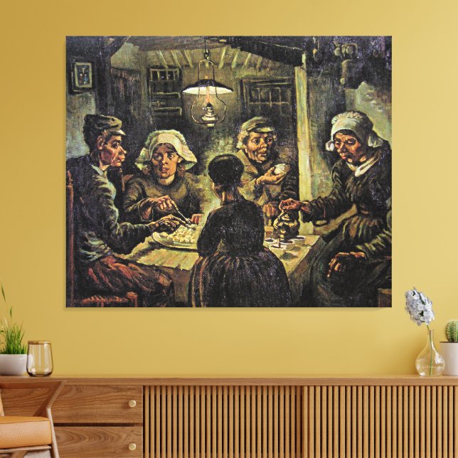Toile Van Gogh - The Potato Eaters (Insitu(Salon))