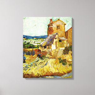 Toile VanGogh - Le vieux moulin