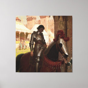 Toile "Vanquished" par Edmund Blair Leighton