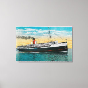 Toile Vapeur "Avalon" à l'île de Père Noël Catalina