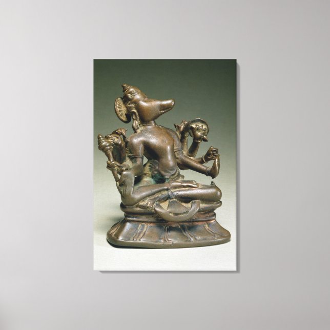 Toile Varaha, Gurjara Pratihara, Tamil Nadu (bronze) (Recto)