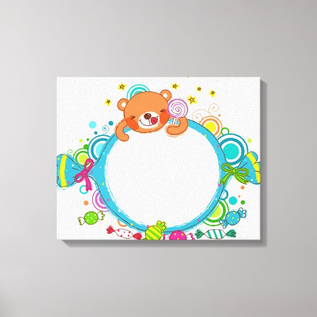 Toile Variété de bonbons (Recto)