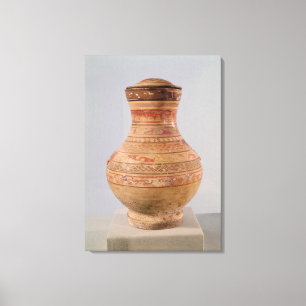 Toile Vase à Hu avec le couvercle