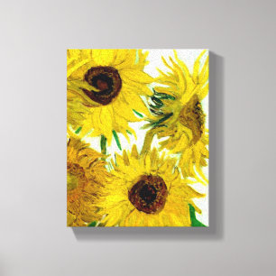 Toile Vase avec douze tournesols, Van Gogh Art