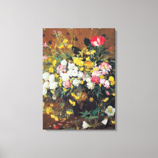 Toile Vase de fleurs