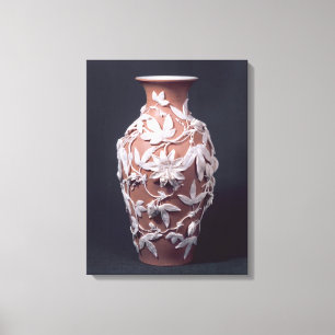 Toile Vase Minton Parian Ware, 1894