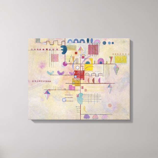 Toile Vassili Kandinsky - L'arôme gracieux (Recto)
