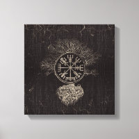 Vegvisir et arbre de vie -Yggdrasil