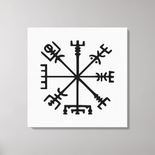 Toile Vegvísir (Viking Compass)