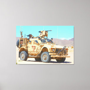Toile VÉHICULE PROTÉGÉ AMBUSH RÉSISTANT AUX MINES 32x48