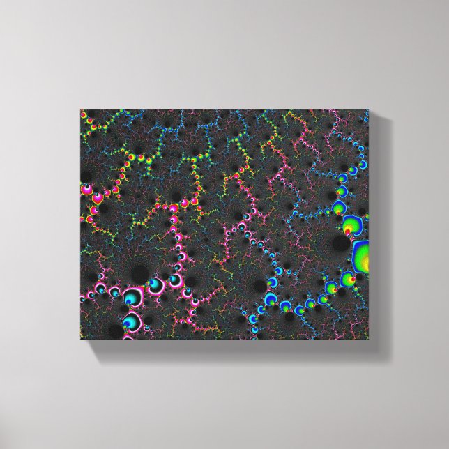 Toile Veines - Art Fractal (Recto)