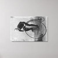 Vélo avec grande roue avant photo