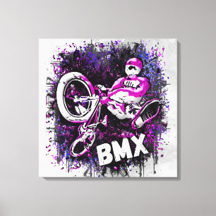 Toile Vélo Bmx Classique - Bmx Freestyle Bmx Canvas