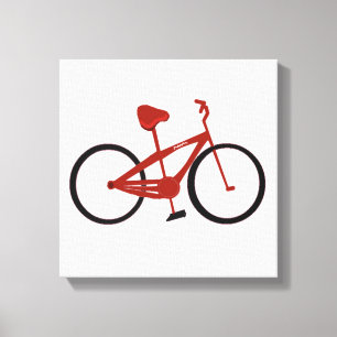Toile Vélo Rouge