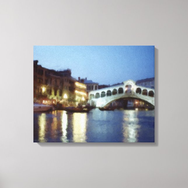 Toile Venezia Di Notte (Venise de nuit) (Recto)