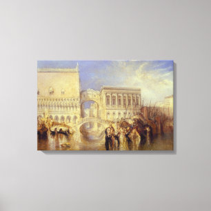 Toile Venise le pont des Soupirs J. M. W. Turner Italie